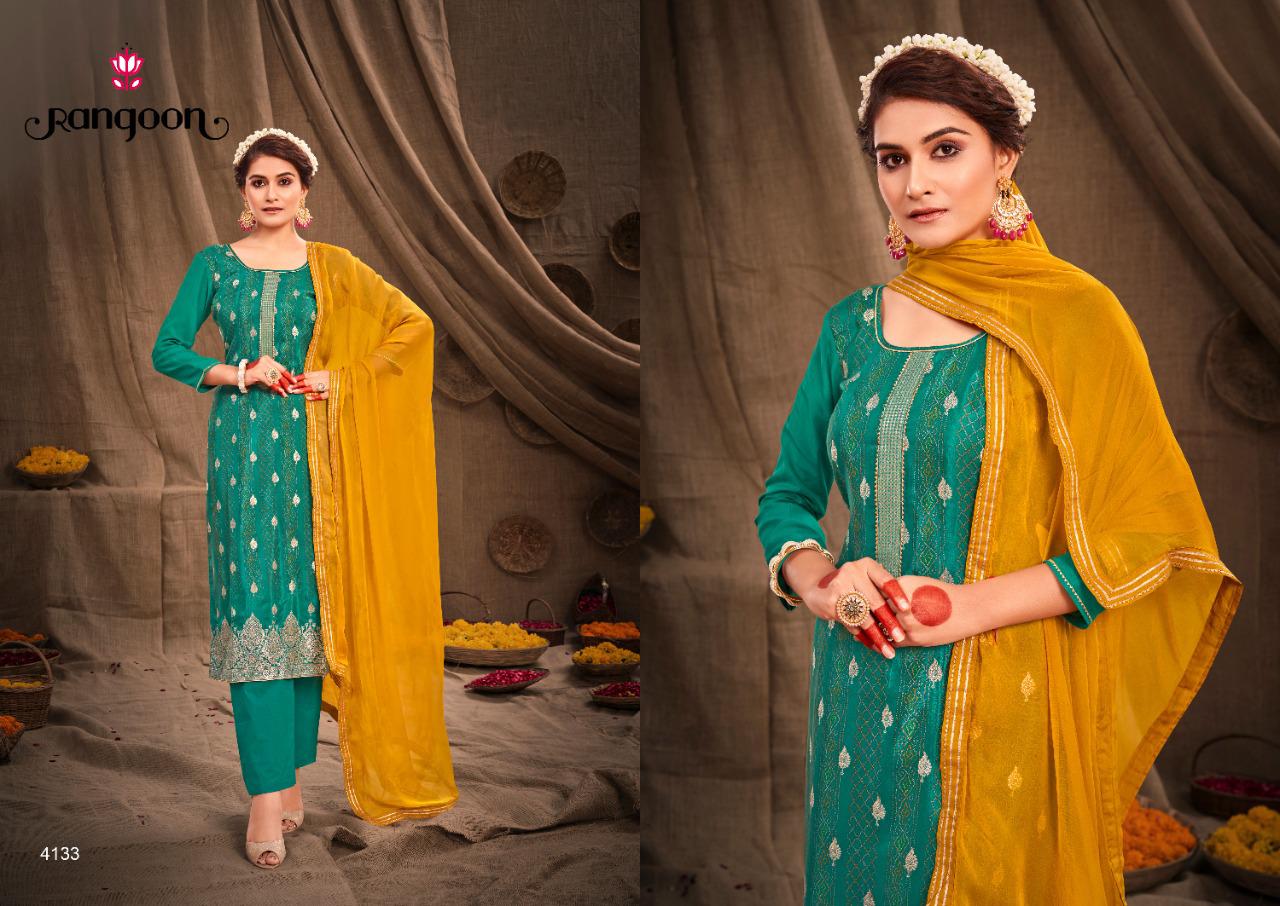 Rangoon Aachal Muslin Festive Wear Festive Wear Salwar suit Collection